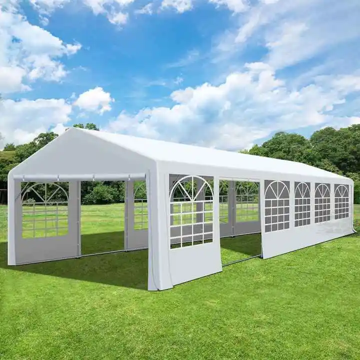 Outdoor White Wedding Marquee Party Tent 20X40 PVC Fabric with Aluminum Pole for Camping and Outdoor Eventspromote sales