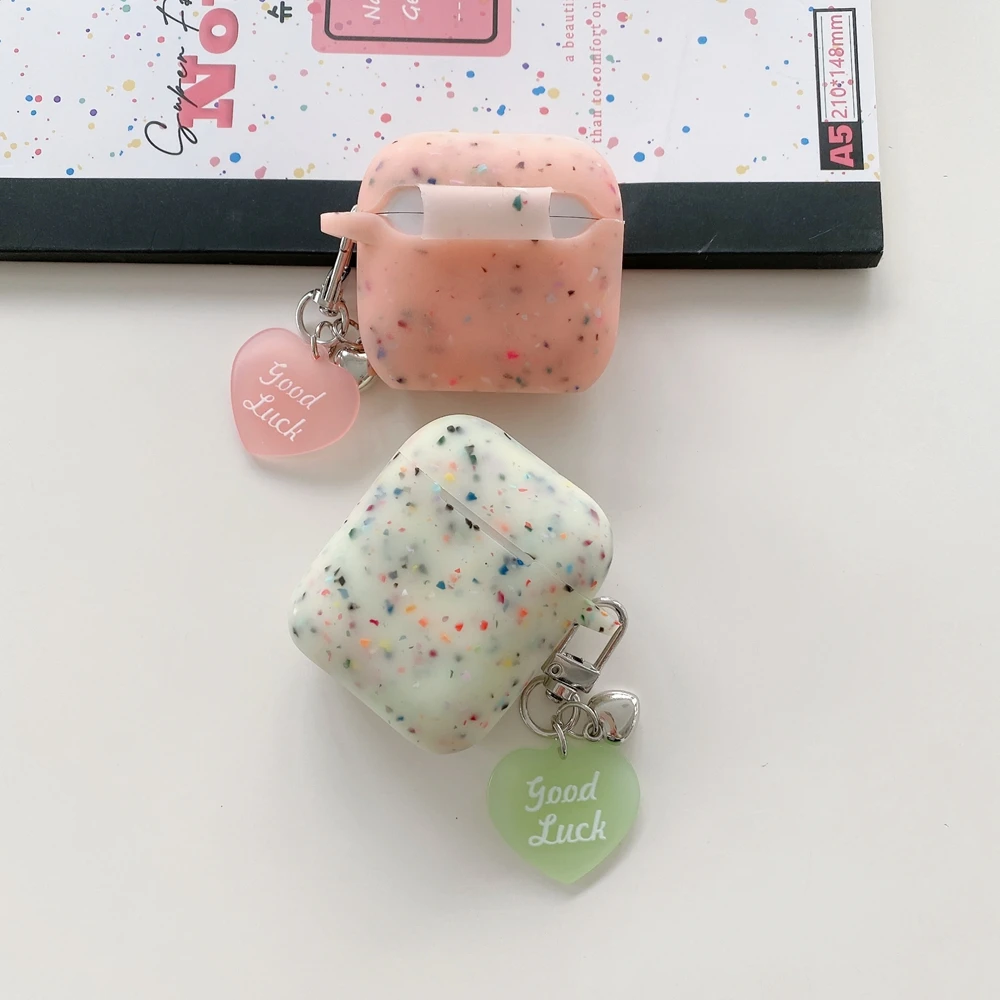 Leuchtende Silikon-Kopfhörerhülle für Apple AirPods 4 3 2 1, fluoreszierend, für AirPods Pro 2, kabelloses Headset, weiche Schutzhülle – Detail 6