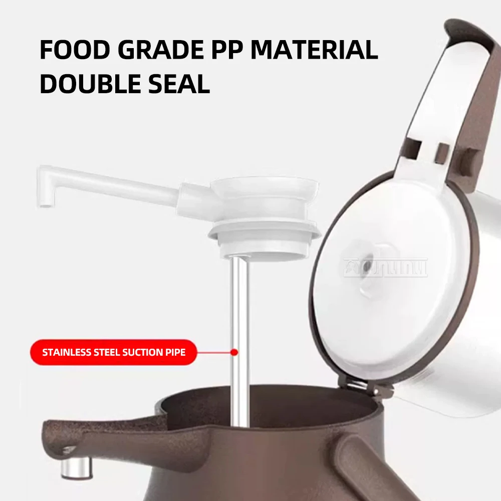 Thermal Insulation Kettle Double-layer Press Type Insulated Kettle Stainless Steel Water Bottle HP3325