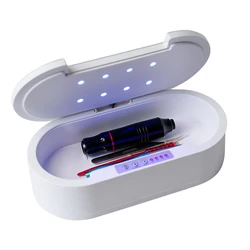 Tattoo Sterilization Box With UVA+UVC LED Ultraviolet Flexible Holder Type-C Safety Universal For Tattoo Machine Accessories