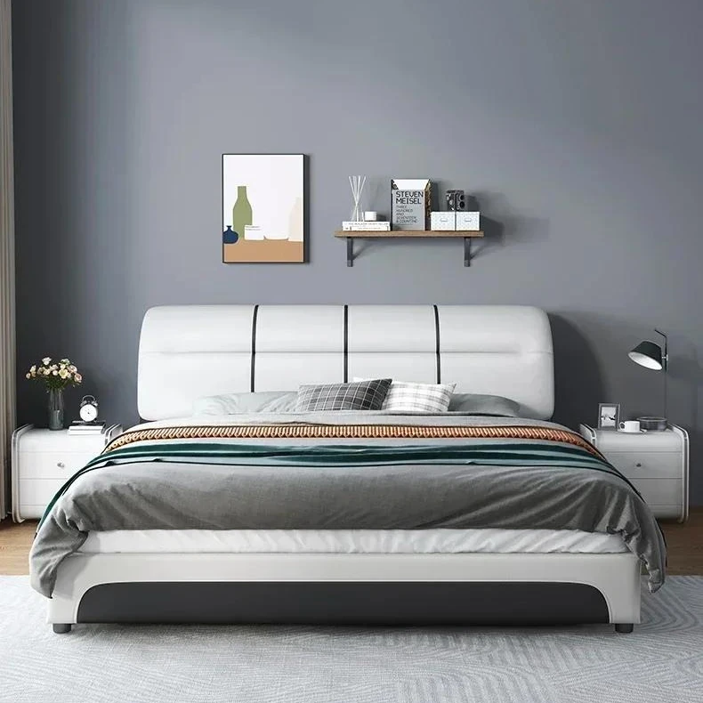 

Роскошный итальянский спальный гарнитур, современный большой шкаф для хранения вещей, спальня King Queen, кровать размера «king-size», каркас кровати размера «queen-size» с мебелью изголовьем