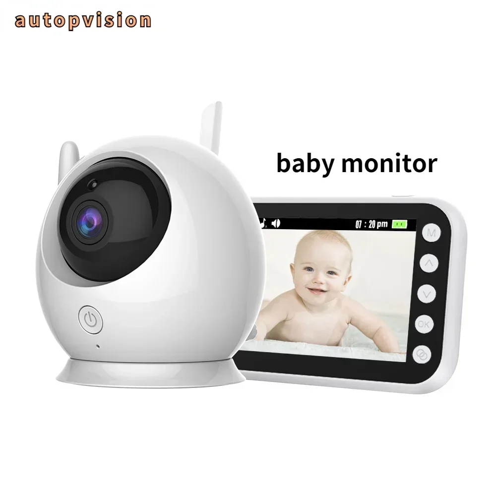 

2.4G Wireless Infant Baby Portable Digital Audio Baby Monitor Sensitive Transmission Two Way Talk Crystal Clear Cry Voice ABM100