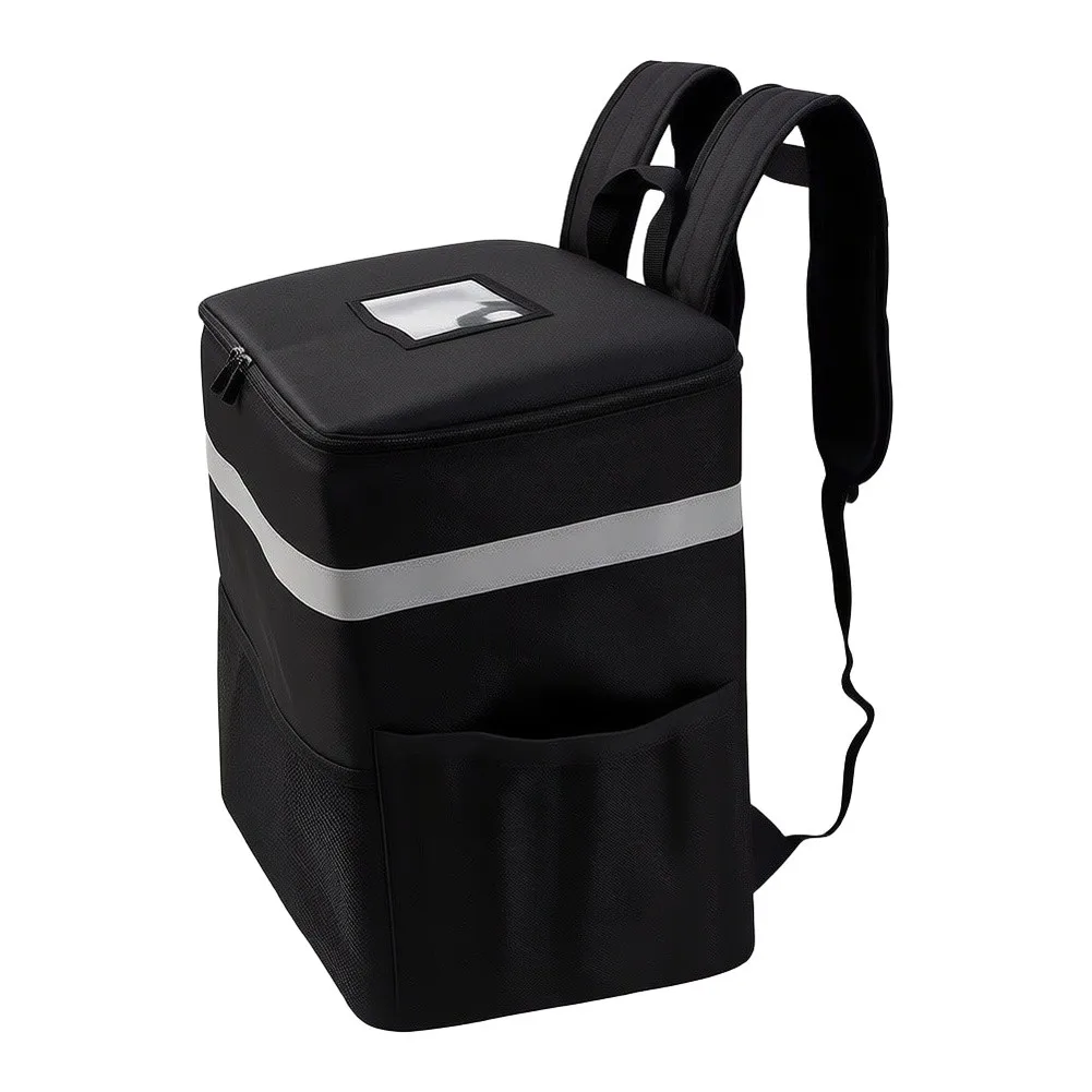 Spacious Food Transport Backpack with Insulated for liner for Hot Cold Items Outer Shell and Functional Layout for Daily Use