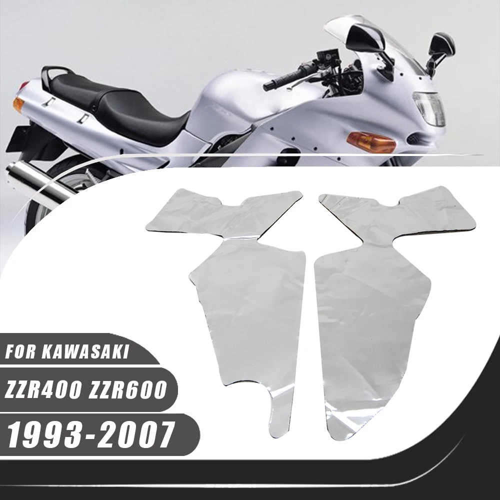 

Motorcycle Pre-Cut Belly Fairing Heat Shield Mat Insulation Protection For Kawasaki ZZR400 1993-2007 ZZR600 1996-2003