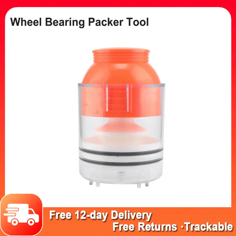 Handy Packer Bearing Packer, Automotive Wheel Bearing Grease Packer Tool Portable Bearing Packer Wheel Bearing Packer Tool