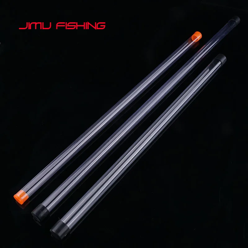 2PCS Fishing Float Tube+2PCS Gift Tube Fishing Bobber PVC Buoy Protection Storage Tube Portable Boya Pipe Fishing Tools Tackle