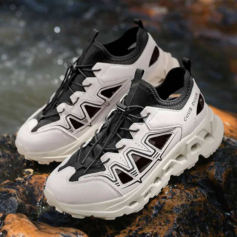 New Men Women Summer Hiking Shoes Breathable Upstream Shoes Trekking Aqua Shoes Outdoor Fishing Camping Sneaker Men