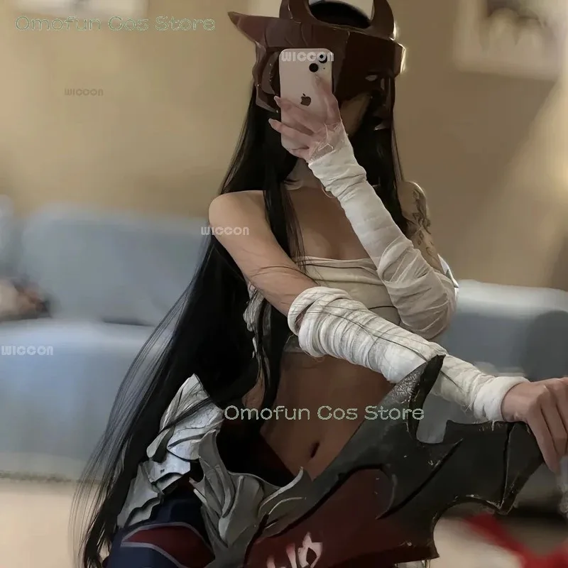 أزياء تنكرية لا تنسى يون شعر مستعار لعبة LoL Yone لعب الأدوار فستان الرجال النساء Genderswap موحدة ملابس كرنفال الهالوين #6