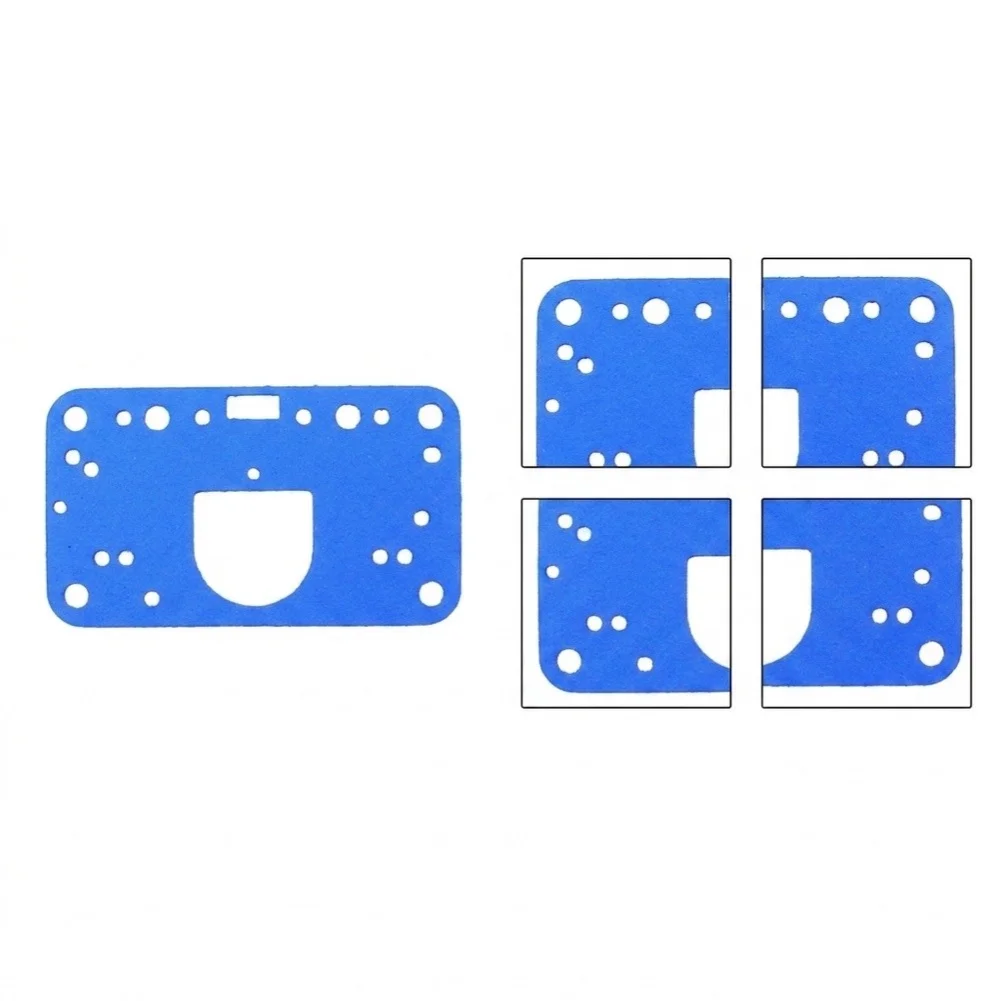 For Engine Rebuild Carburetor Gasket Kit 10 Pack Metering Block Gaskets Metering Block Gasket High-grade Materials