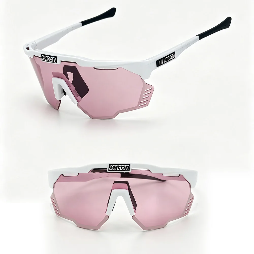 Aerojet Cycling Sunglasses Pogacar Same Style UV400 Sports Glasses Windproof Road Bike MTB Running Outdoor Goggles
