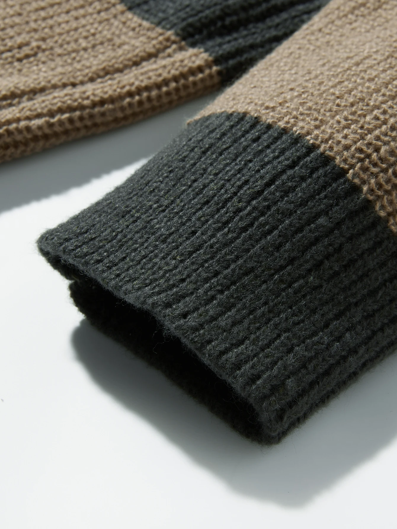 New Loose Bottoming Sweater Casual Versatile Striped Pullover Men's Round Neck Sweater