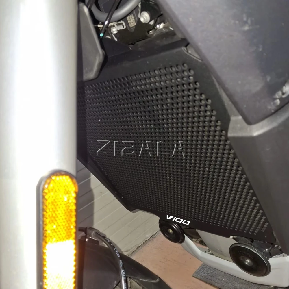 V100 Mandello / S 2023 Radiator Grille Protector Grill Guard Motorcycle FOR Moto Guzzi Stelvio 1000 V100 Stelvio 2024 2025 2026