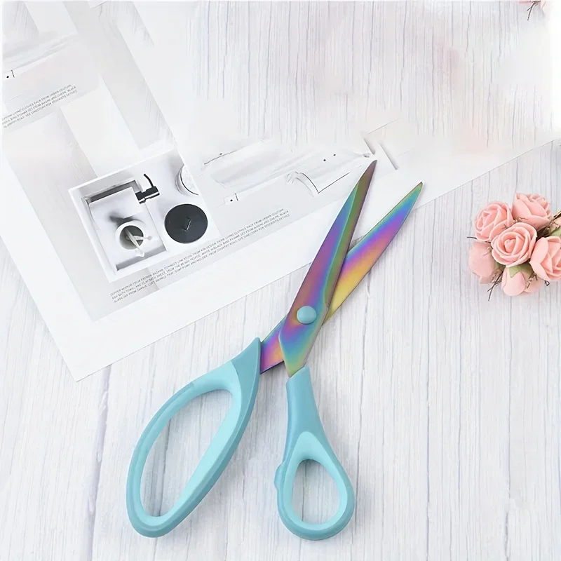 3-Piece Titanium Craft Scissors Set: Perfect For Sewing, Arts & School Projects!