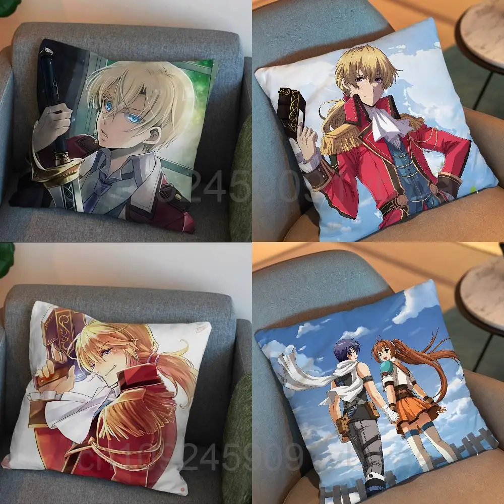 The Legend of Heroes day gift Pillow Case Living Room Sofa Cushion Cover Suitable For Home Bedroom Room custom Decoration