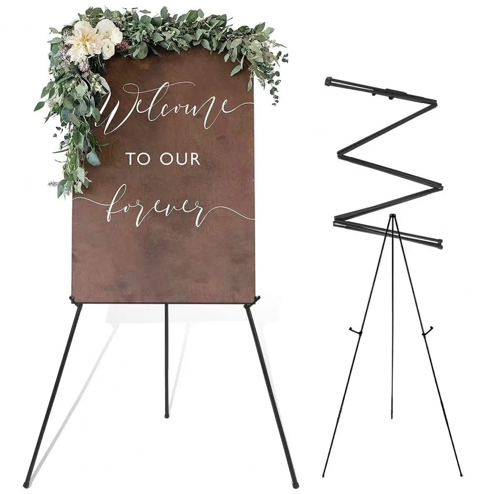 Folding Easel Artist Painting Display Stand Tripod Art Drawing Painting Holder Rack Art Boards Wood Board Posters Display Stand