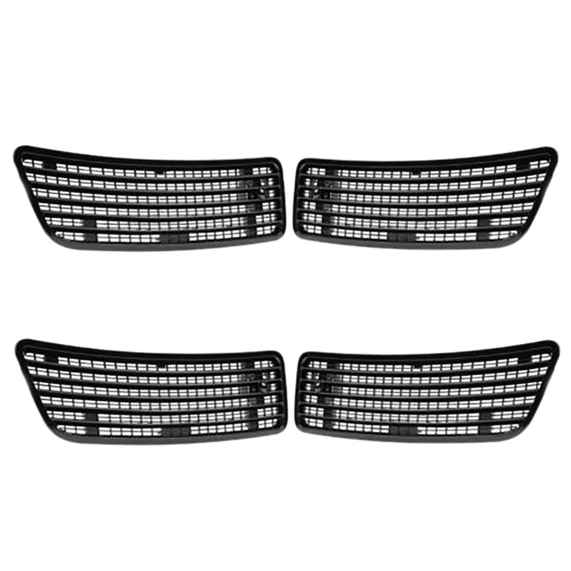 2Pair Left & Right Side Hood Upper Grill Vent For 2007-2013 MERCEDES S550 W221