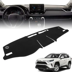 Car Dash Mat Dashboard Cover Dashmat For Toyota RAV4 2019 2020 LHD Only