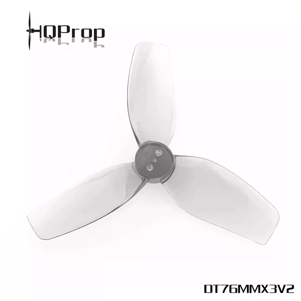 2Pairs HQPROP T76MMX3 76mm 3-Blade PC Propeller For RC Freestyle 3inch Cinewhoop Drones CineLog30 Cinebot30 DIY Parts