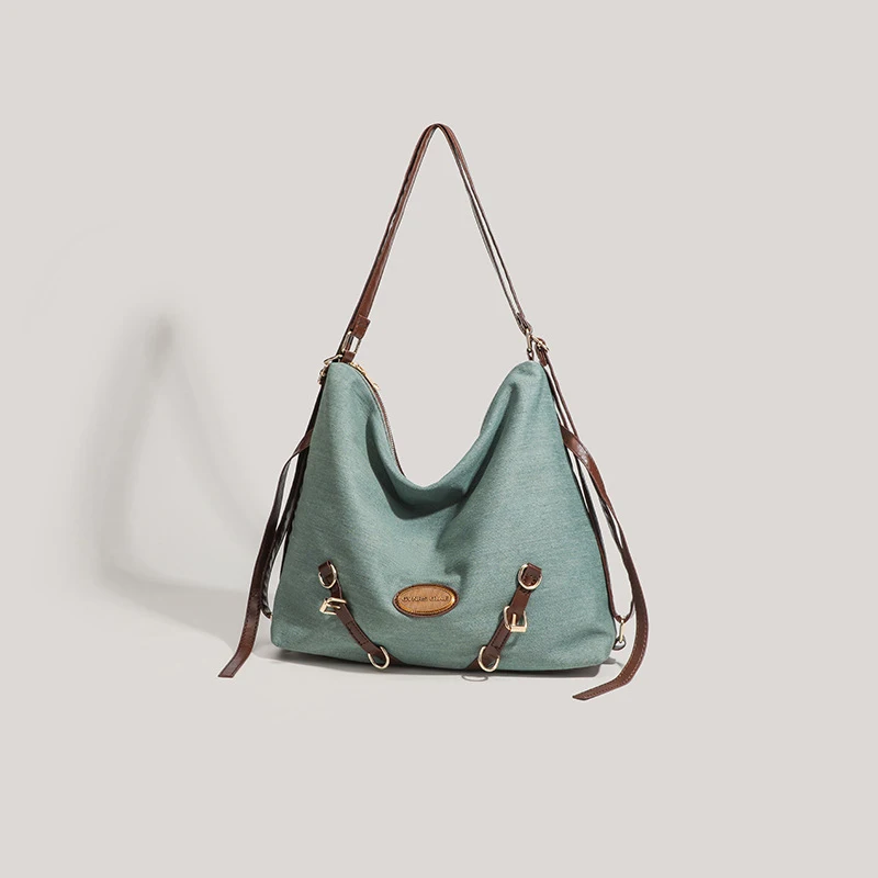 

Laid-back single-shoulder crossbody bag, large capacity, versatile backpack, simple and fashionable commuting bag