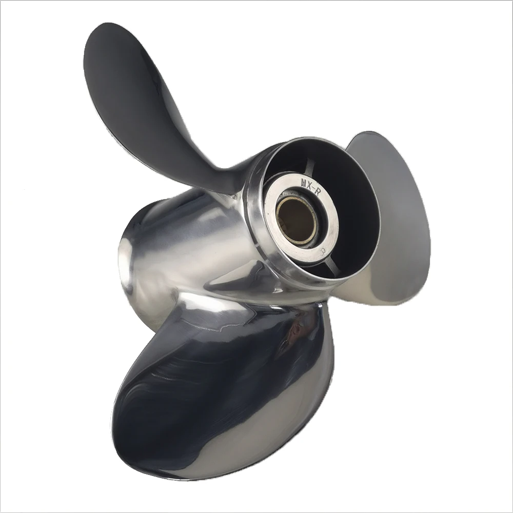 35-60HP STAINLESS STEEL 11 * 15 3 Blade Marine Propeller Outboard Engine 3331-110-15