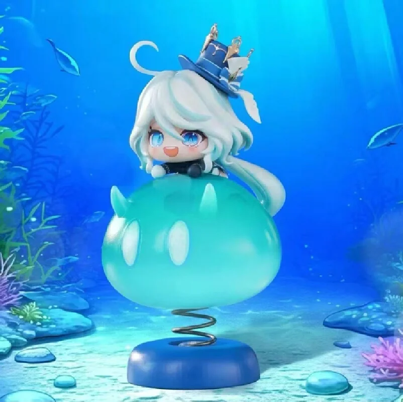 

Genshin Impact Q Version Handmade Water God Shake Joy Cute Funny Peripheral Desktop Decoration Acg Decoration Holiday Gifts