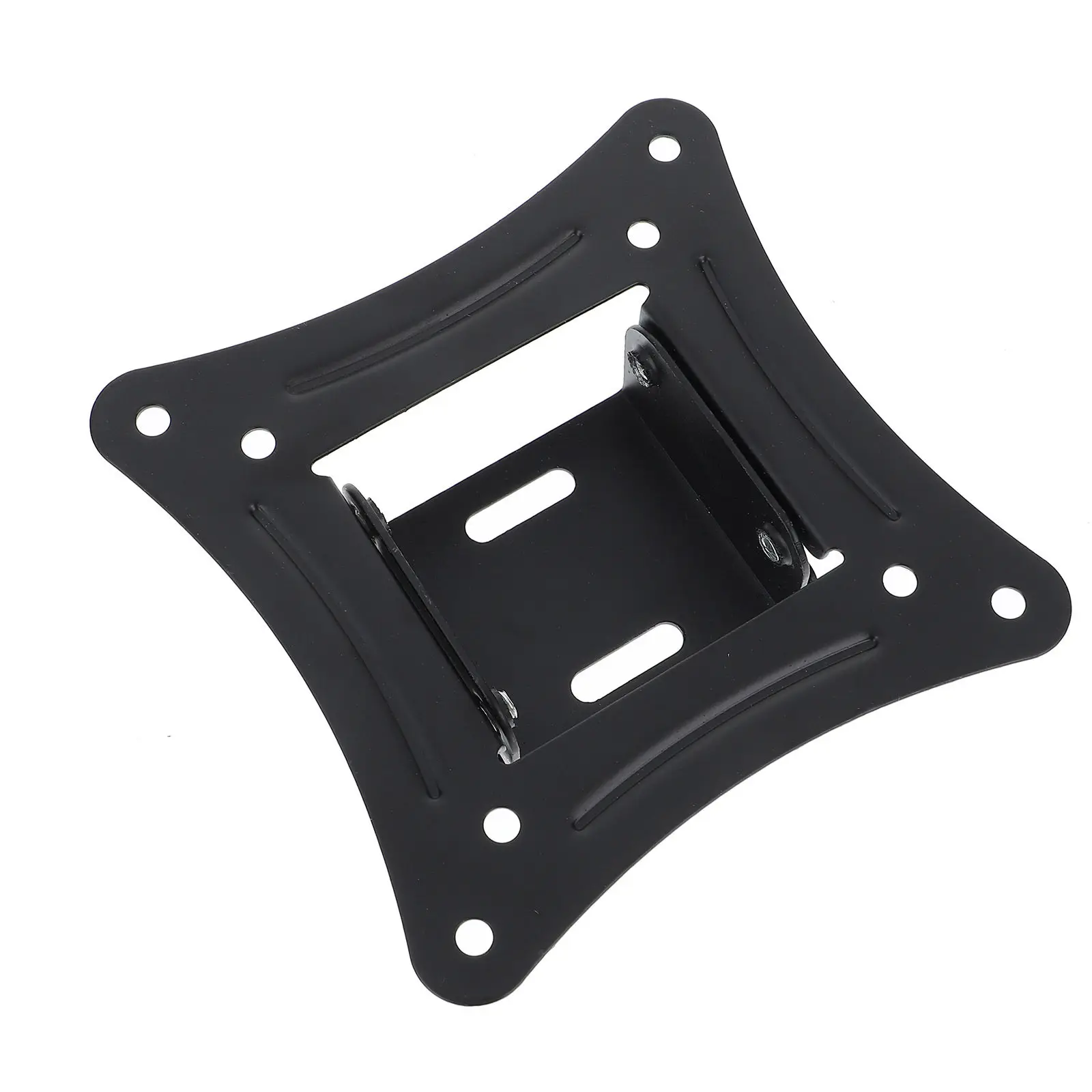 Heavy Duty Wall Mounted Monitor Support Rack 14-26 Inch Stainless Steel Monitor Bracket with 15Kg Capacity for Home Office Hotel