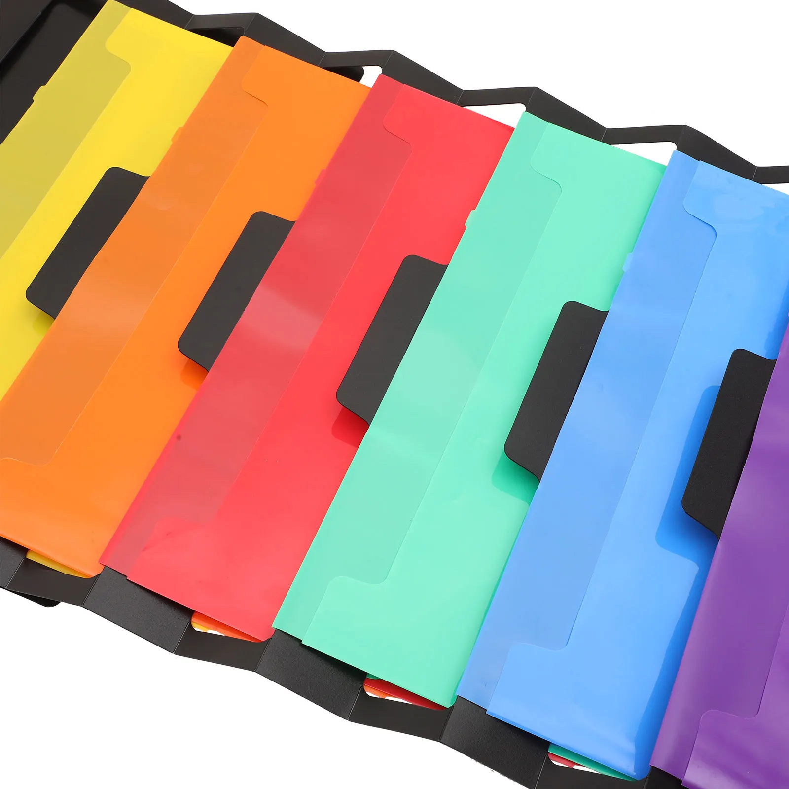 Hanging File Folder Expanding Document Organizer Stylish Portable Waterproof Paper File Storage Bag for Office Home