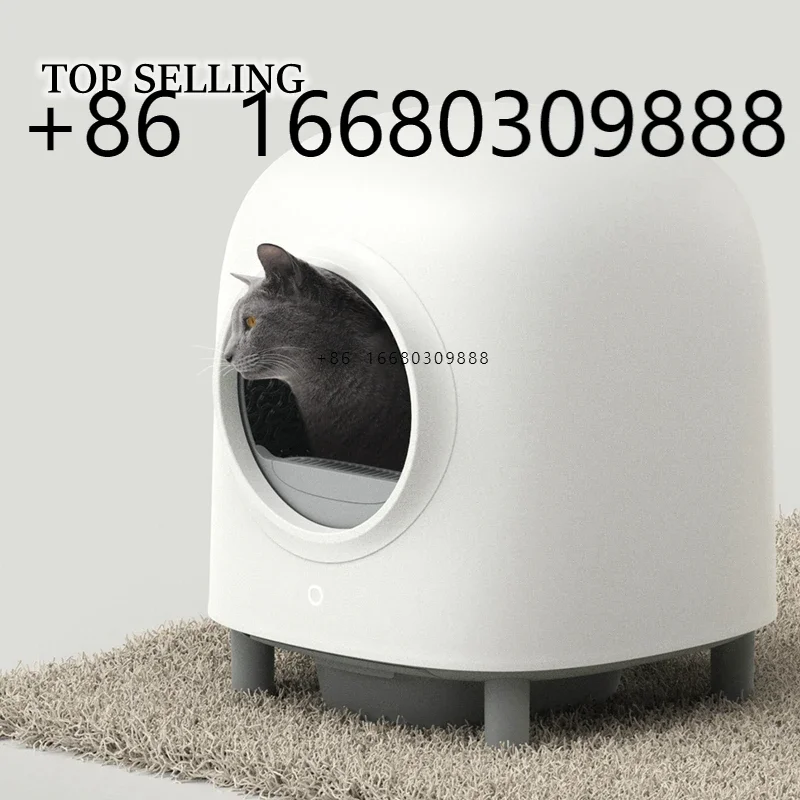 2024 New Hot Selling Petree WIFI App Control Second Generation Automatic Self Cleaning Intelligent Cat  Box  Cat Toilet