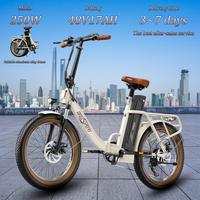 Onesport OT16 Electric Bicycle 250W Motor 48V17AH Lithium Battery Highway City Ebike Foldable Convenient Travel Electric bike