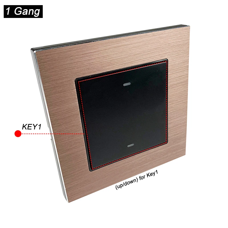 Kincony 1 Gang Smart Home Automation Module Controller Self Reset 86 EU Wall Toggle Switch Push Button Momentary Contact DC12V