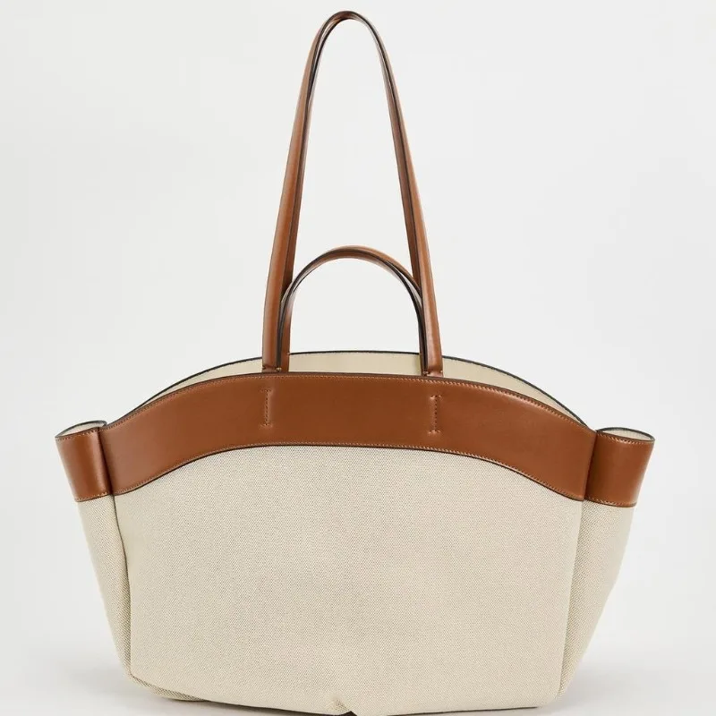 

New trendy tote bag - large capacity canvas bag - ensemble bag - single shoulder handbag