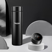 Motorcycle Logo Portable Thermos Smart Stainless Steel Insulation Cup For Triumph Tiger 660 800 900 GT PRO Rally Explorer 1200