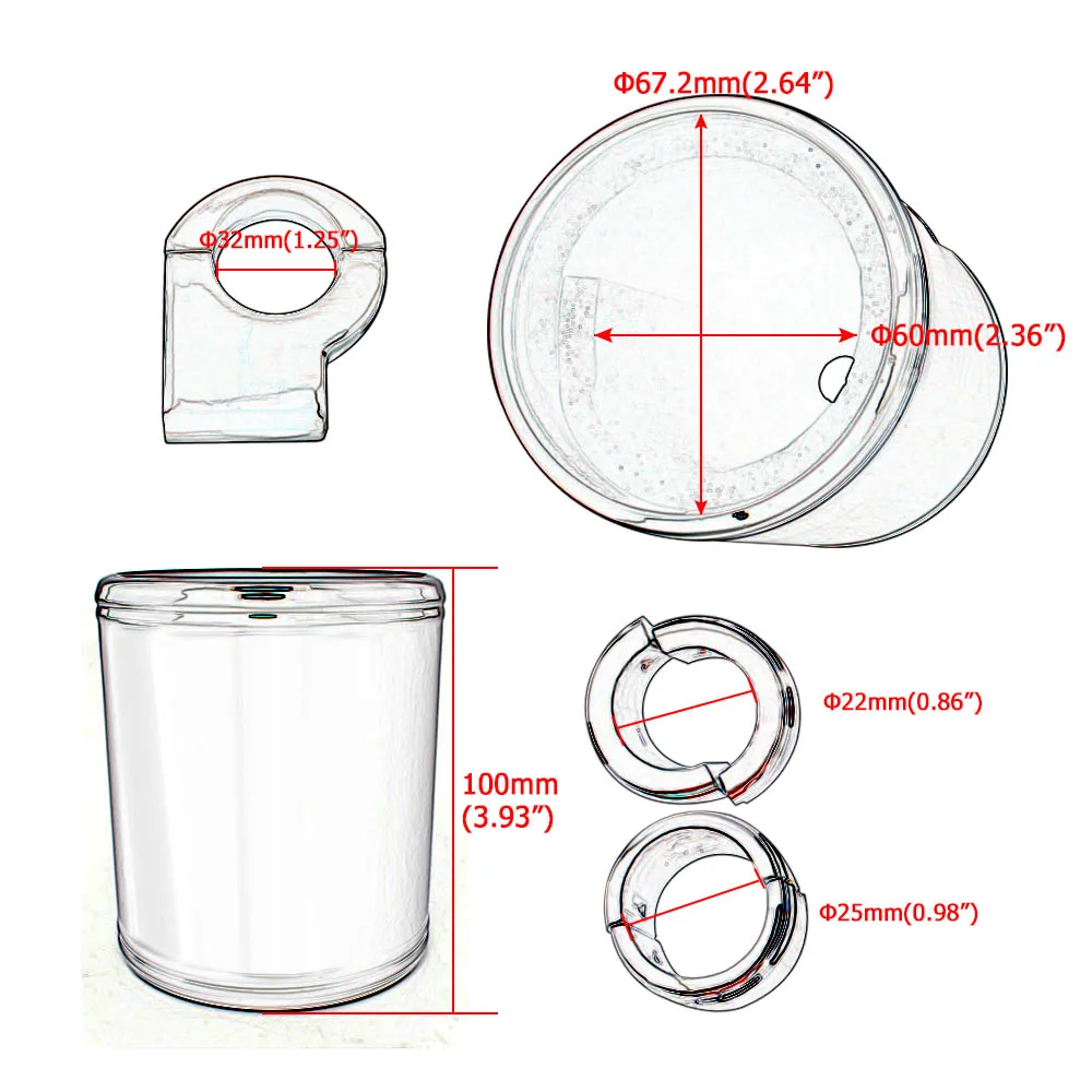 Motorcycle Universal 7/8