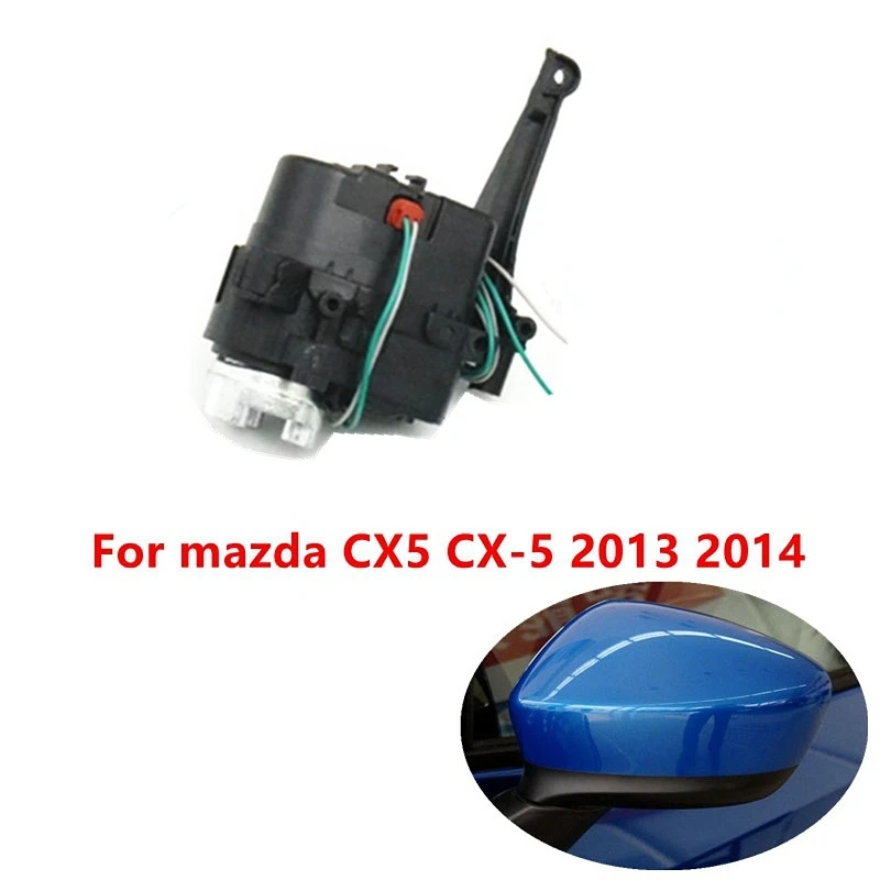 Copertura Specchietto Anteriore Destro In Plastica Nera Per Mazda CX-5 2015-2016 E CX-3 2016-2019 – Ricambio Originale