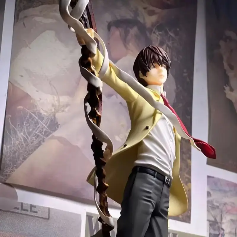 デスノート夜神月アニメアクションフィギュア 26 センチメートル Pvc 像置物デスクトップ装飾装飾コレクション模型玩具少年ギフト