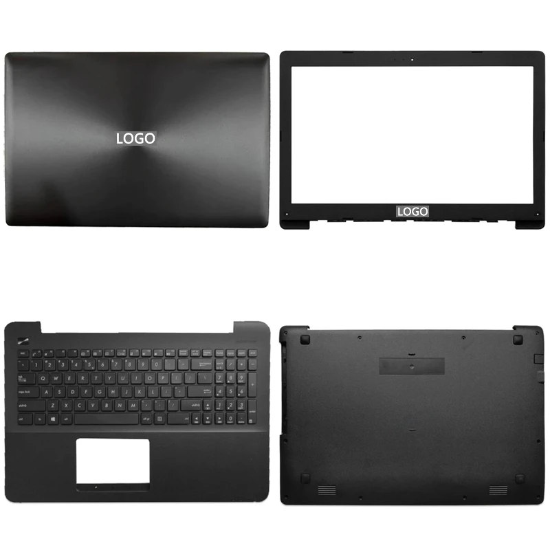 

New For ASUS X553 X553M X553MA K553M K553MA F553M F553MA Laptop LCD Back Cover Front Bezel Upper Palmrest Bottom Case Keyboard