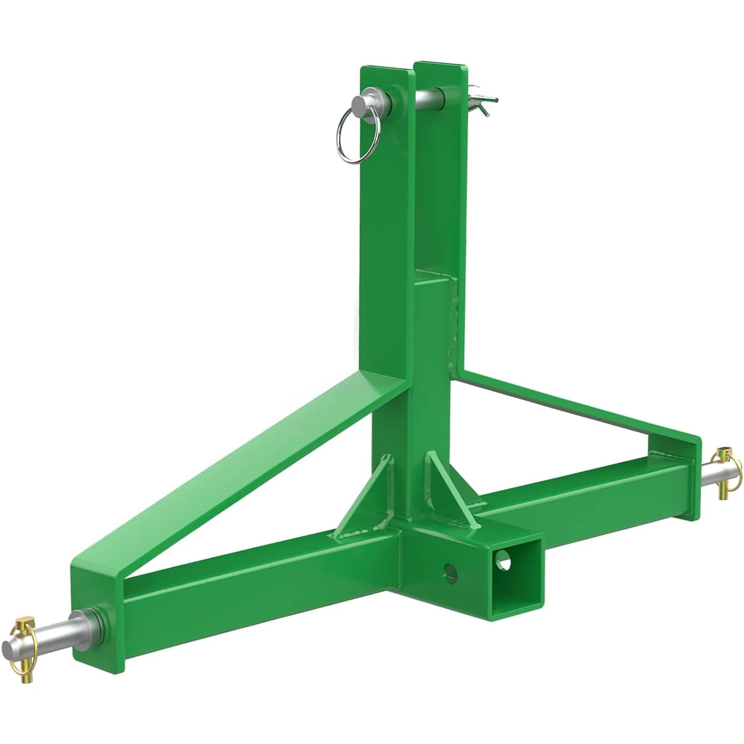 

3 Point 2" Trailer Hitch Receiver for Category 1, 3 Pt Tractor Quick Hitch Drawbar Adapter for Kubota, BX, LM25H, WLM Tractor, NorTrac, Yanmar, Kioti, Cat (3 Point Trailer Hitch)