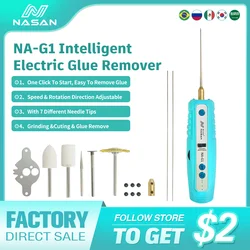 Nasan-電気接着剤除去機,NA-G1,携帯電話スクリーン,再接着剤リムーバー,切断機,スクリーン,接着剤クリーニングツール