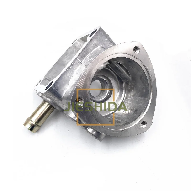 For Kobelco SK320/SK330/350-6E Thermostat Cover Seat Mitsu-bishi 6D16 Engine Thermostat Upper Lower Cover Excavator Accessories