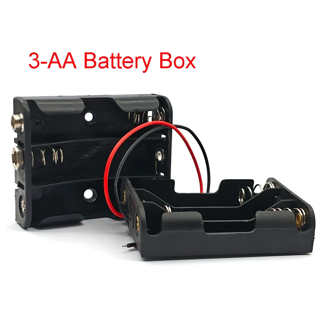 AA Power Battery Storage Case Plastic Box Holder With 3 Slots Top Quality Hot Sale