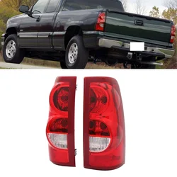 Par de luces traseras izquierda y derecha para Chevrolet Silverado 2003, 2004, 2005, 2006, conjunto de luces traseras, luz de advertencia de marcha atrás