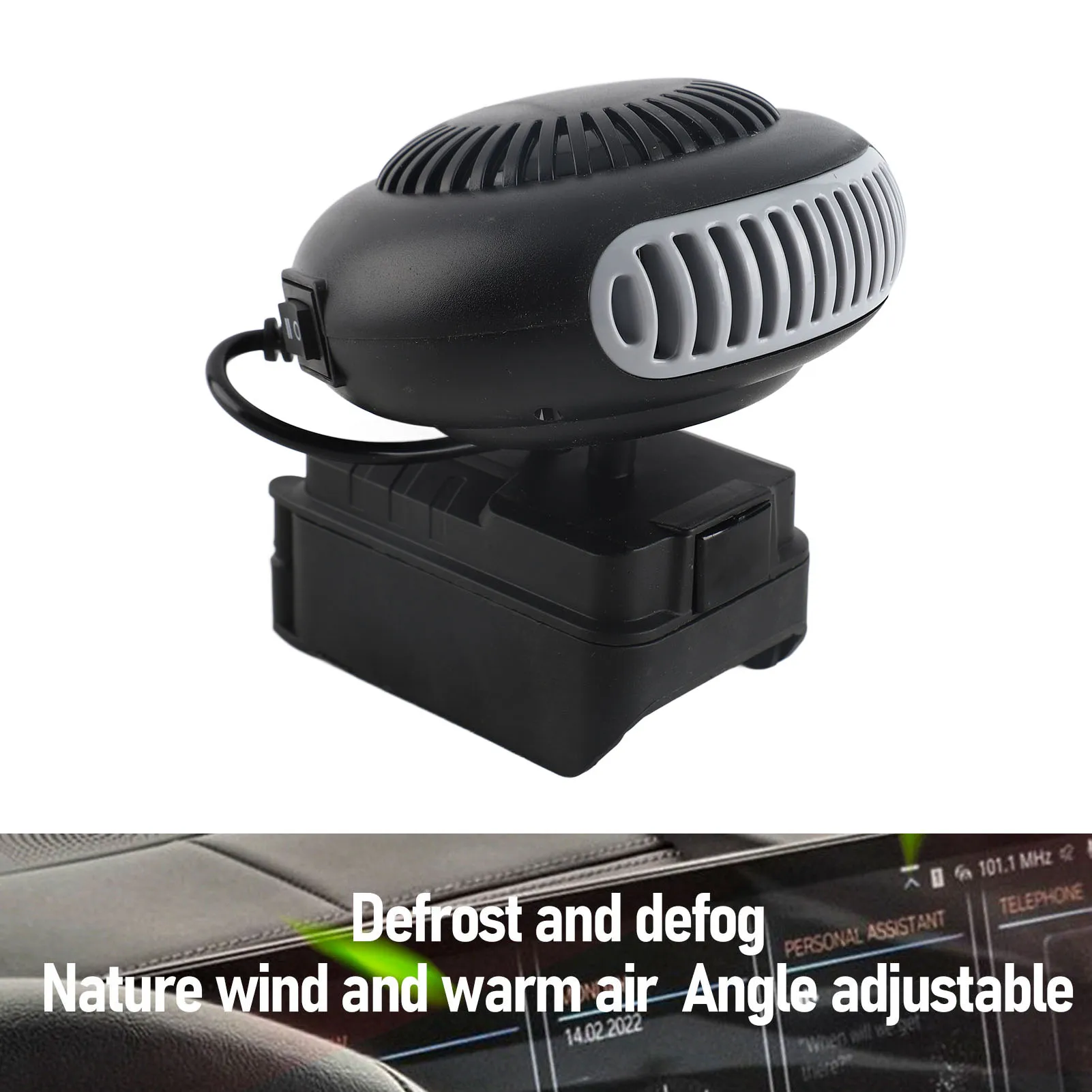 170W 20V Thermostat Space Heater Electric Small Heater 2 Temperatures Fast Heating Portable Quiet for Workshops and Factories