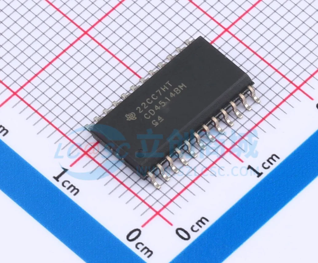 

10 шт. CD4514BM посылка: SOIC-24-300mil 100% оригинальные импортные Аутентичные продукты