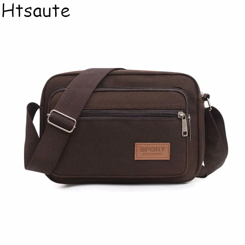 Fashion Nylon Mini Bag Men Small Shoulder Bag High Quality Durable Fabric Male Handbag Casual Portable Messenger Bag Flap