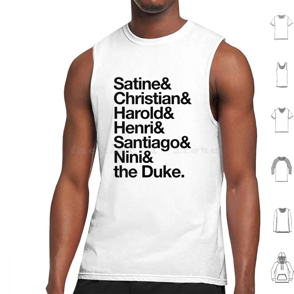 Characters Tank Tops Vest Sleeveless Broadway France Theatre Theater Paris Musical Wicked Les Miserables Hadestown Waitress