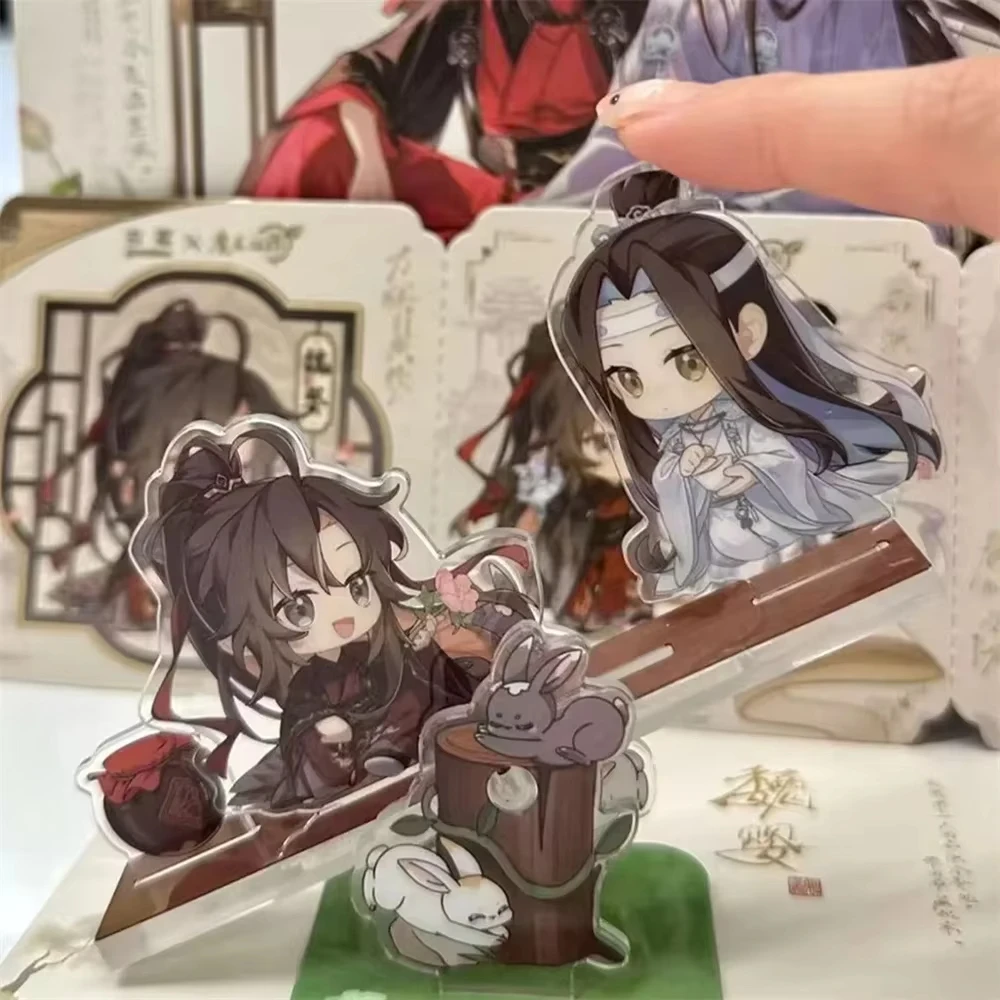 الإبداع الاكريليك متأرجحة أنيمي مو داو زو شي غراندماستر من زراعة الشيطاني وي Wuxian Lan Wangji تأثيري الاكريليك الهدايا