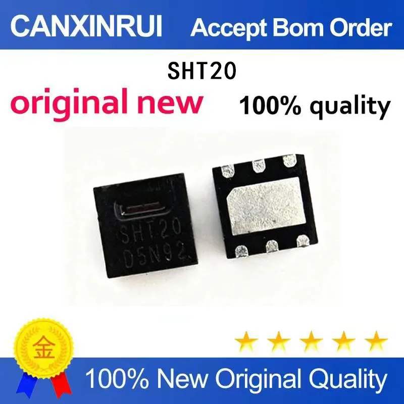 

(5-100 Pieces) New SHT20 DFN-6 Digital Temperature and Humidity Sensor Integrated Circuit IC