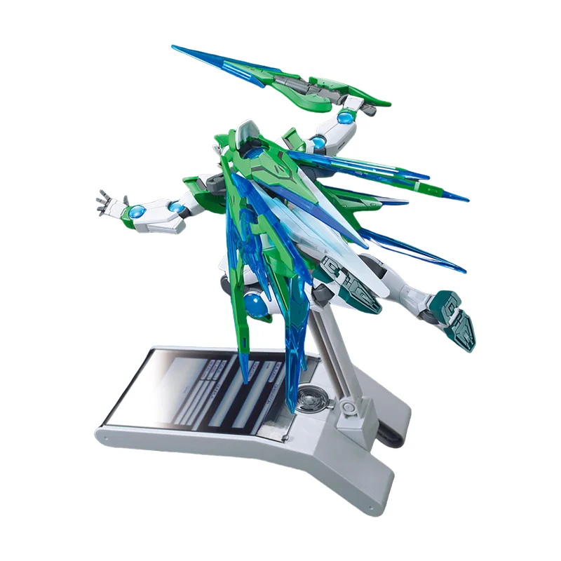 Entrega direta local bandai original anime gundam modelo hgbf 1/144 gundam 00 shiaqan [t] figura de ação brinquedos para crianças presente