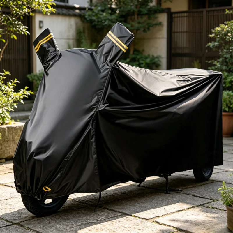 Electric Tricycle Cover Waterproof Dustproof Sun Protection Full Vehicle Cover with Mirror Pockets Outdoor Storage 전동차 커버