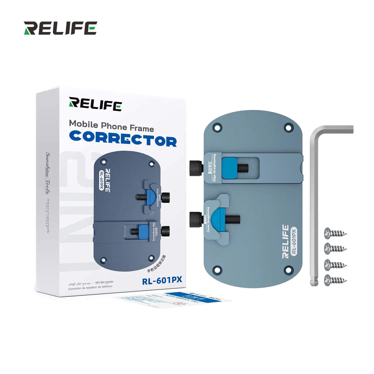 RELIFE RL-601PX Multi-directional Correction Efficient Frame Repair  for Mobile Phone Rounded Straight Frame Repair Tool view 5
